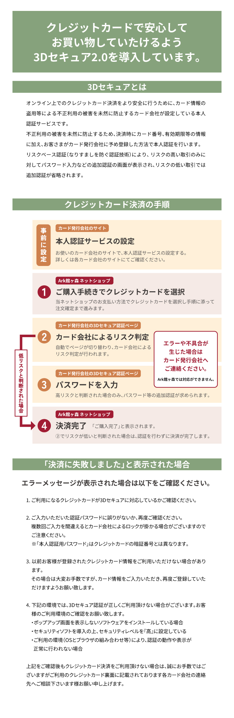 3Dセキュア